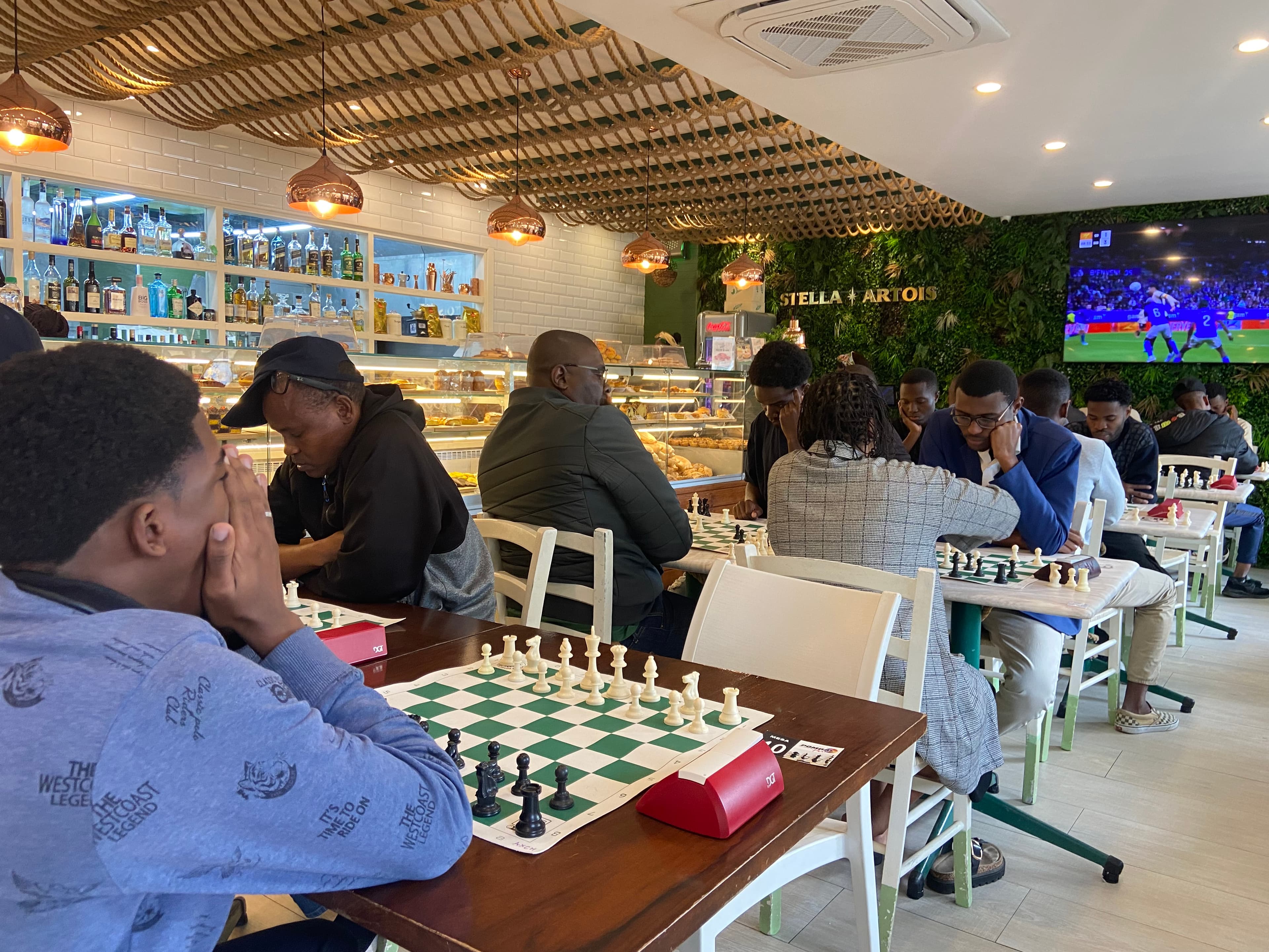 Real Chess Club - Membros a jogar